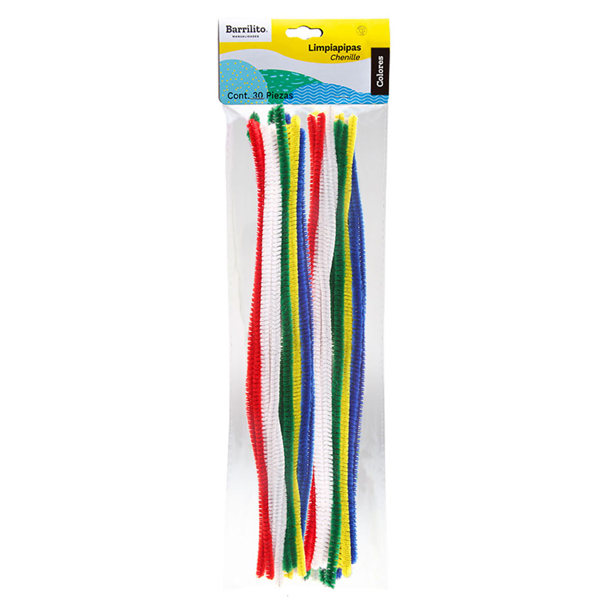 Limpiapipas Colores Estandar x pieza