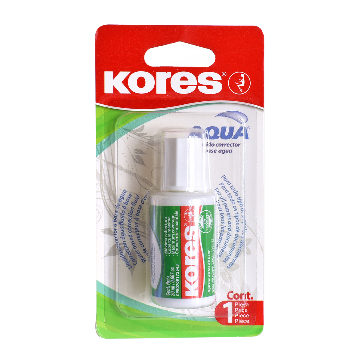 Corrector base agua