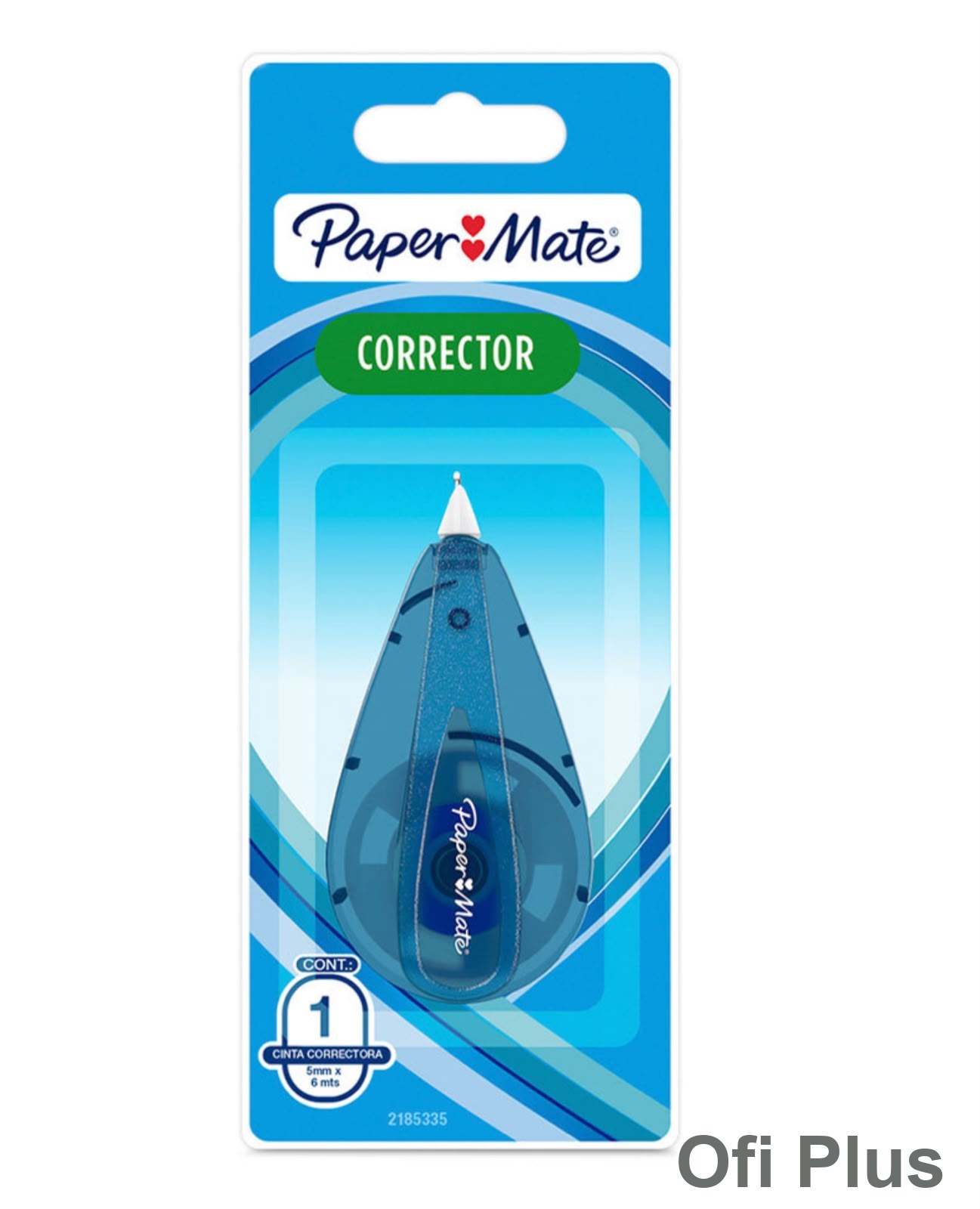 Corrector tipo cintilla