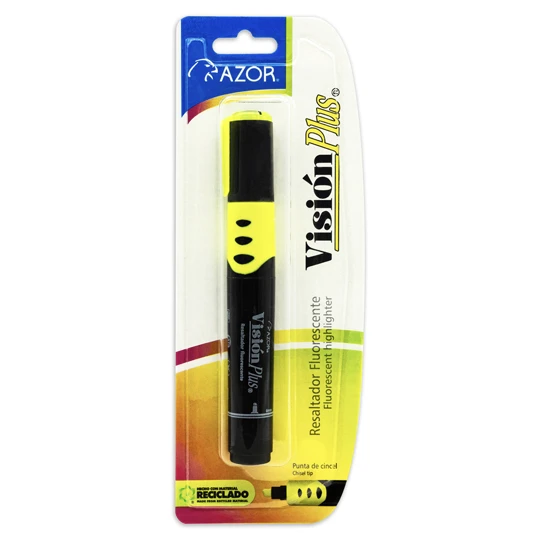 Resaltador fluorecente 1/4 vision plus